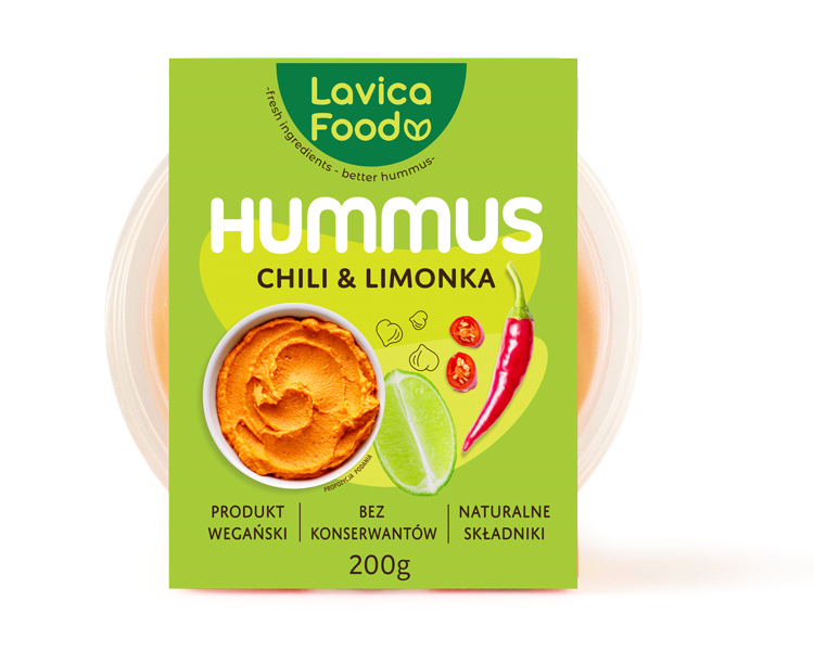 Hummus Chili i Limonka
