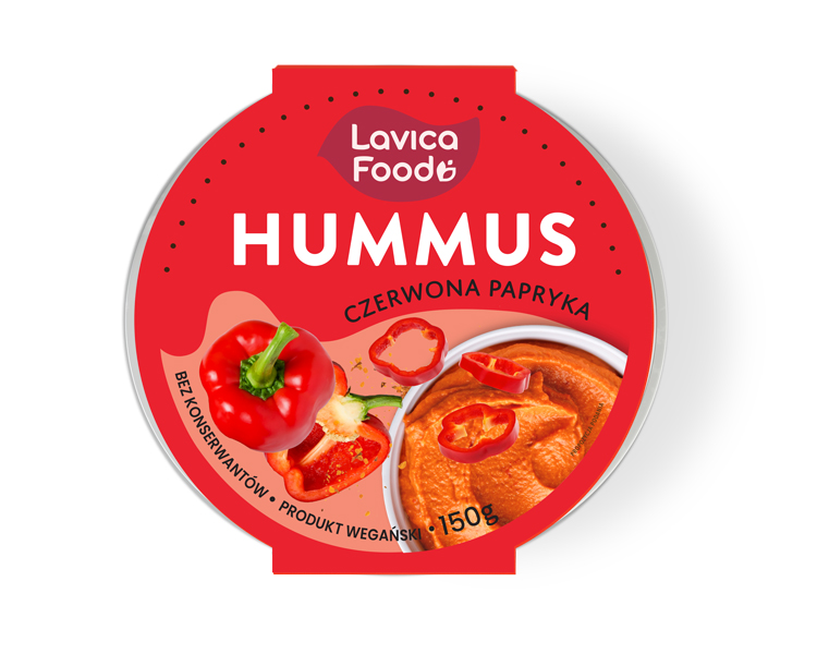 Hummus Czerwona Papryka