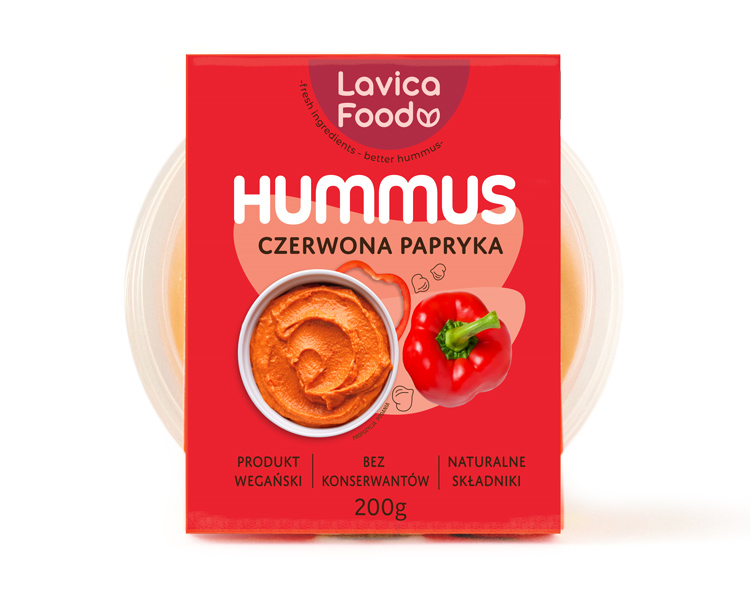 Hummus Czerwona Papryka