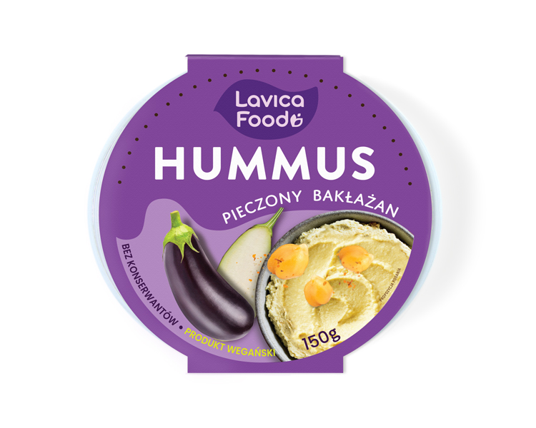 Hummus Pieczony Bakłażan