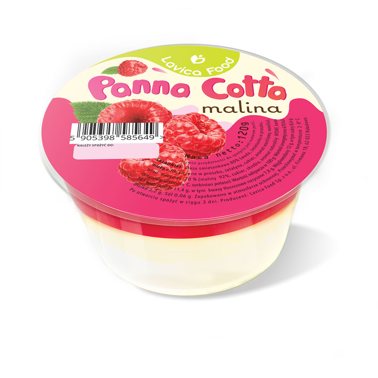 Panna Cotta Malina