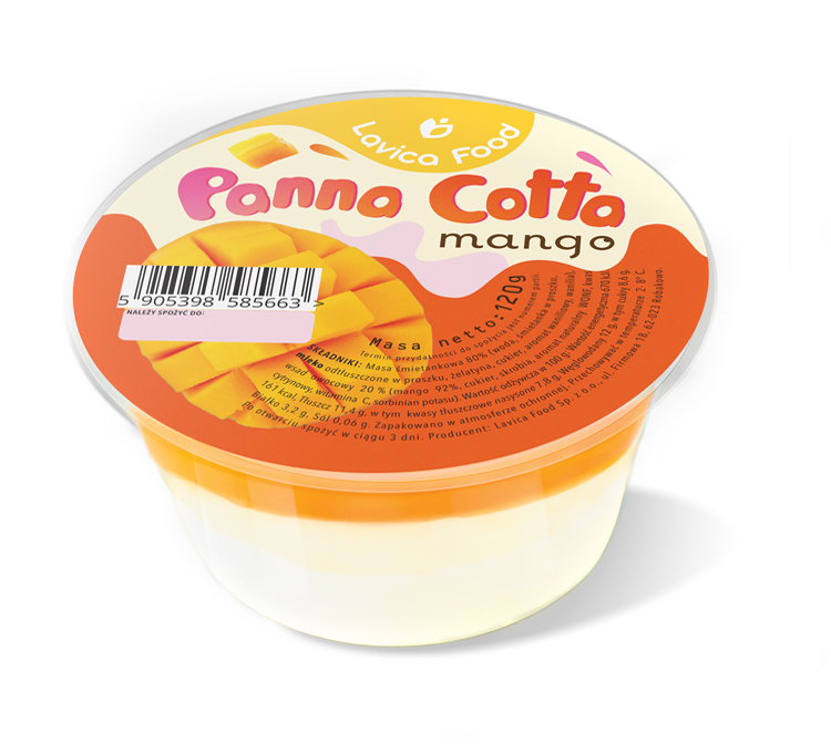 Panna Cotta Mango