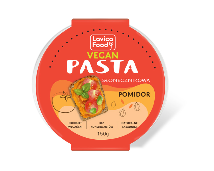 Pasta Słonecznikowa Pomidor